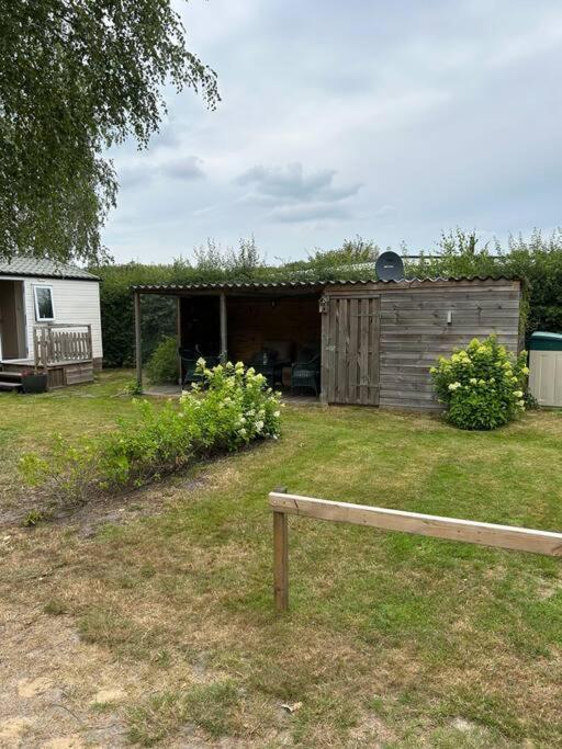 Chalet De Bult White 2 Persons Exteriör bild