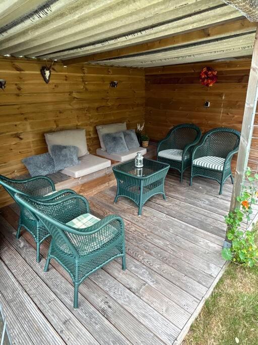 Chalet De Bult White 2 Persons Exteriör bild